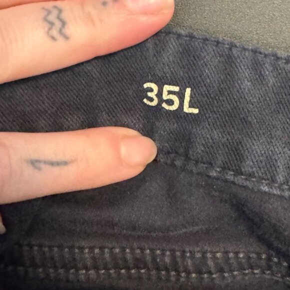 Rodd & Gunn Mens Straight Fit Casual Pants  Black Size 35L - Picture 8 of 10